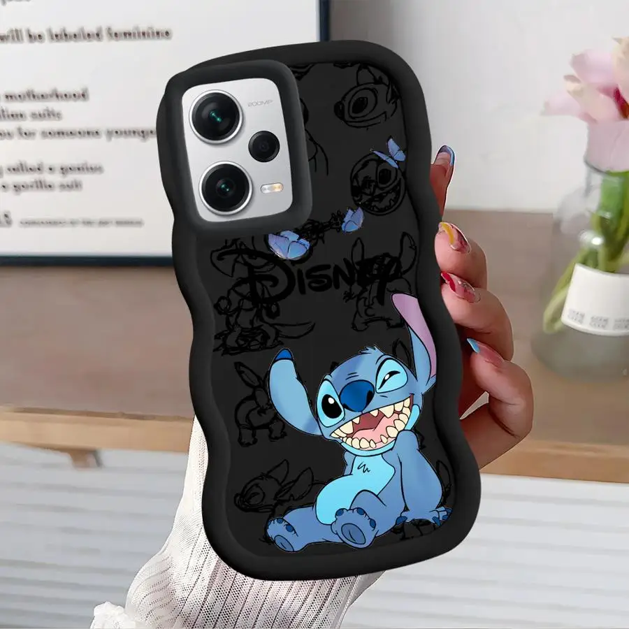 Disney Cute Stitch Custodia per Xiaomi Redmi 10C 9C 10A A3 A5 12C 8 A1 A2 Plus 13C 14C Custodia morbida per telefono