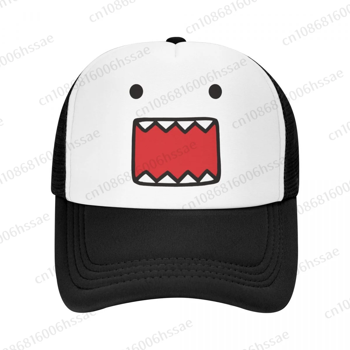 Domo Kun Doll Face Mesh Baseball Cap Summer Outdoor Men Women Fashion Sport Hats Hip Hop Trucker