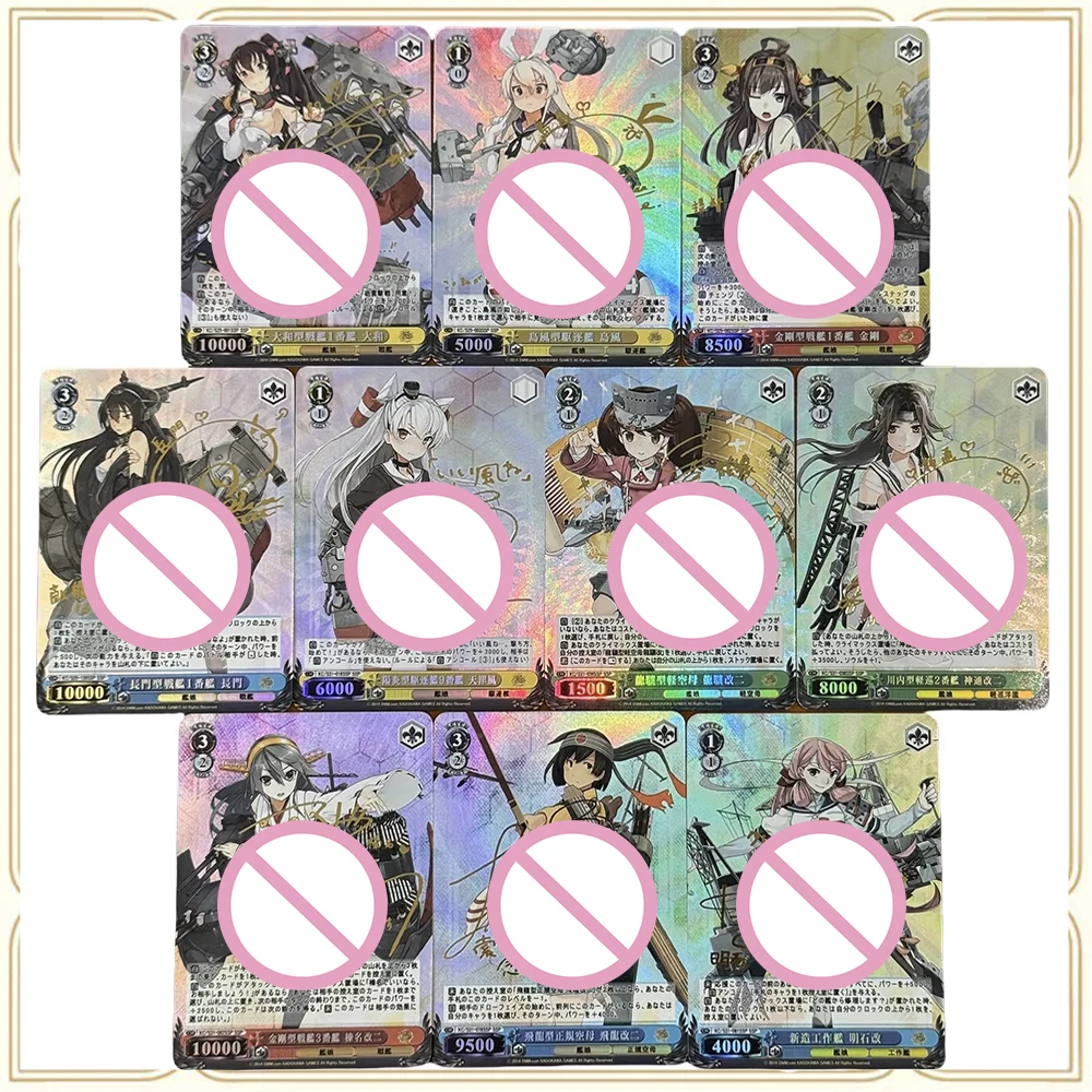 

Аниме Weiss Schwarz DIY ACG Boy Play Toys Коллекционные карты Рождественские подарки на день рождения Rem Ram Nami Nico Robin Higurashi Kagome