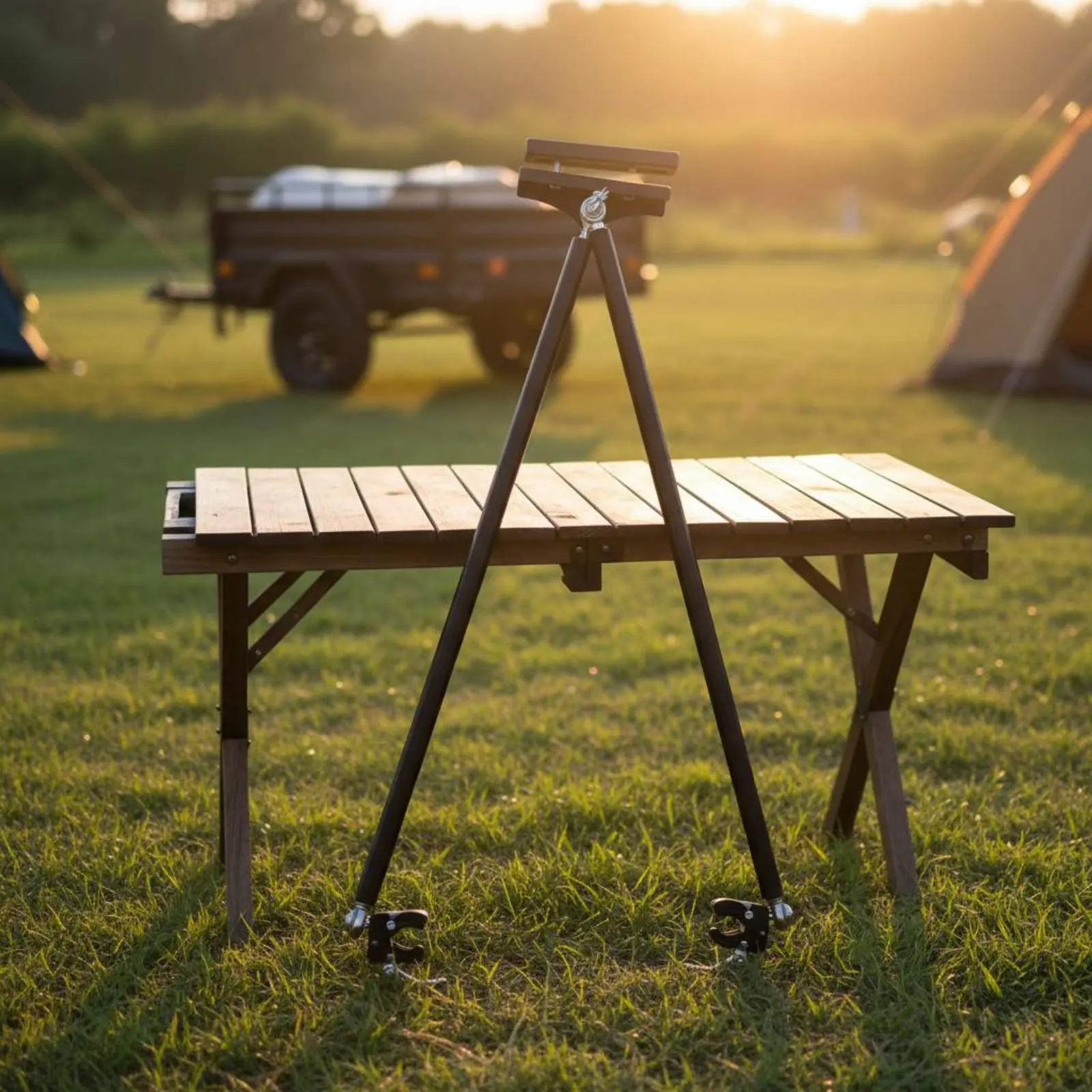Camp Wagon Connecting Rod Universal Fit Aluminum Alloy Tow Arm Wagon Tow Bar Lightweight Wagon Pull Rod Sturdy for Transport