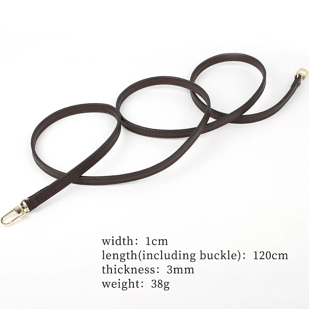 Genuine Leather Bag Strap High Quality Bag Replacement Accessories Shoulder Strap Designer Bag Strap Women Bag Accessory 120cm