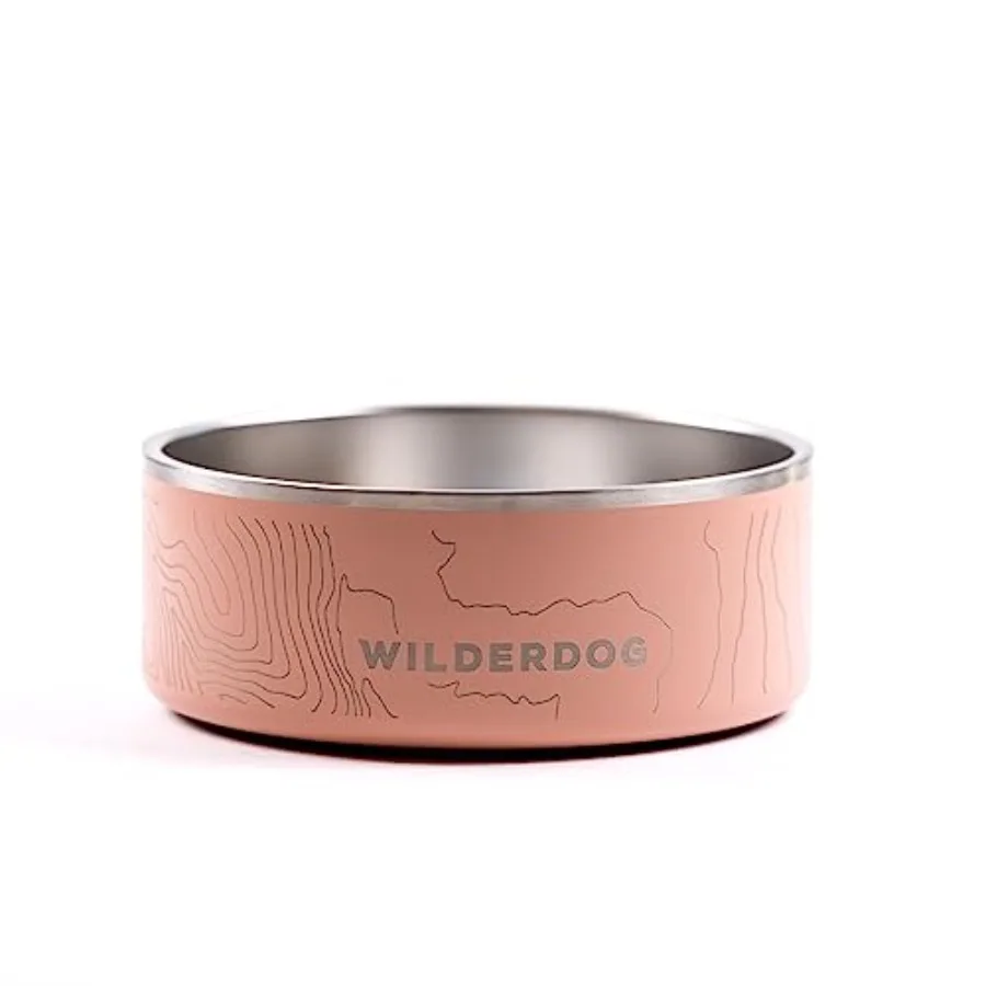 

Widlerdog Stainless Steel Dog Bowl with Extra Durable Kitchen-Grade BPA-Free Stainless Steel with Non-Slip Rubber Ringed Bottom