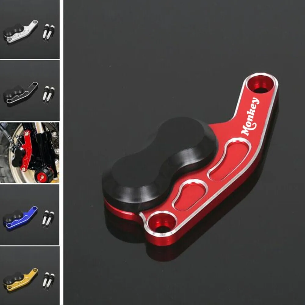 

CNC Front Brake Disc Rotor Guard Protect Slider For Honda Monkey 125 2018-2023 CNC Front Brake Disc Rotor Guard Protect Slider