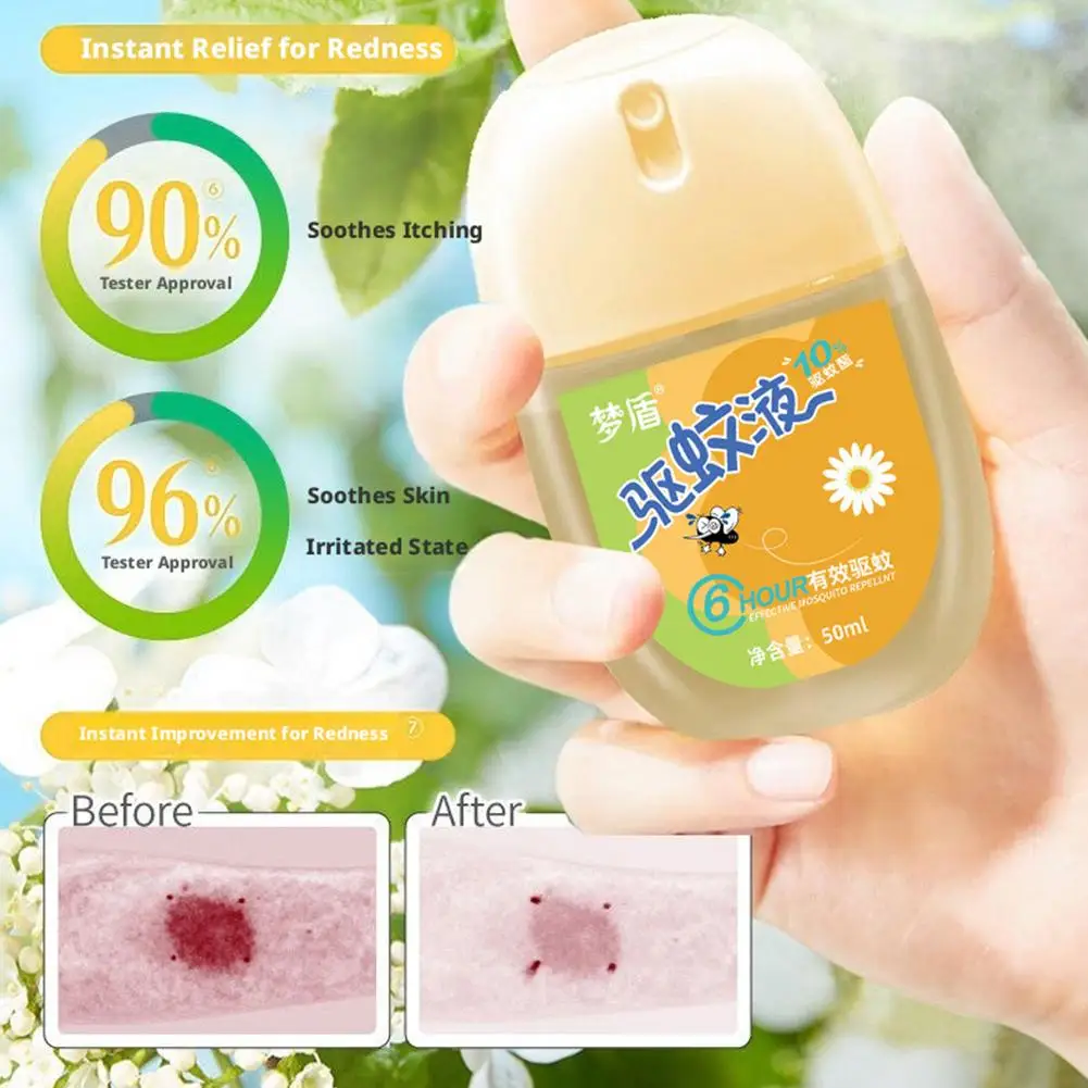 10% Picaridin Mosquito Repellent Spray Long Lasting Protection 10 Hours Outdoor Camping Hiking Travel Insect Liquid