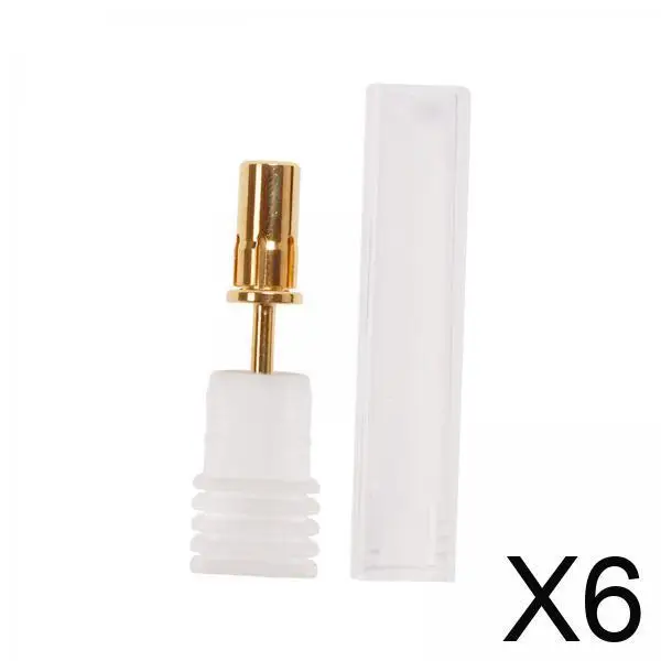 

6x Nail , Nail Sanding Bands Shaft, Manicure Pedicure Tool, , Sanding Band Shaft Shaft Bits for Nails for Acrylics Gel Nails