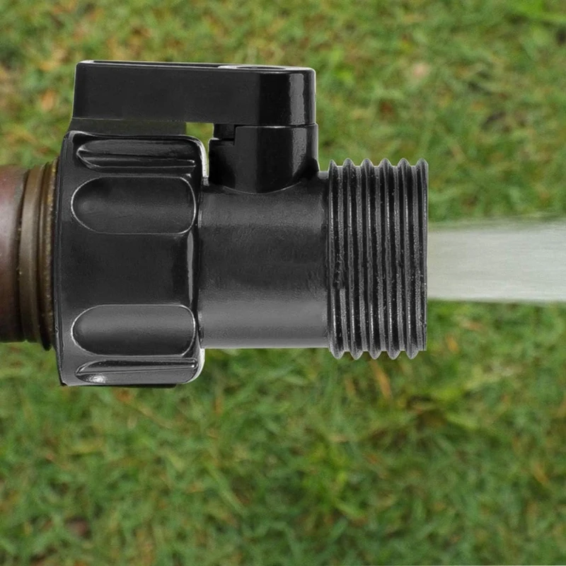 Vanne d'arrêt pour tuyau d'arrosage, vanne d'arrêt d'eau standard, vanne à bille d'arrêt, raccord de connecteur fileté, paquet de 12, 3 ", 4"