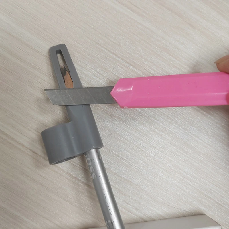 Eyebrow Pencil Sharpener Tool Duckbill Thread Sharpener Tip Thin Tool For Semi-Permanent Eyebrow Makeup Profiler Pen Aid