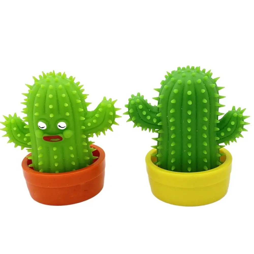 Cactus Pinch Toy Funny Gift Slow Rebound Stress-relieving Prank Toy Decompression Lovely Fidget Toys Universal