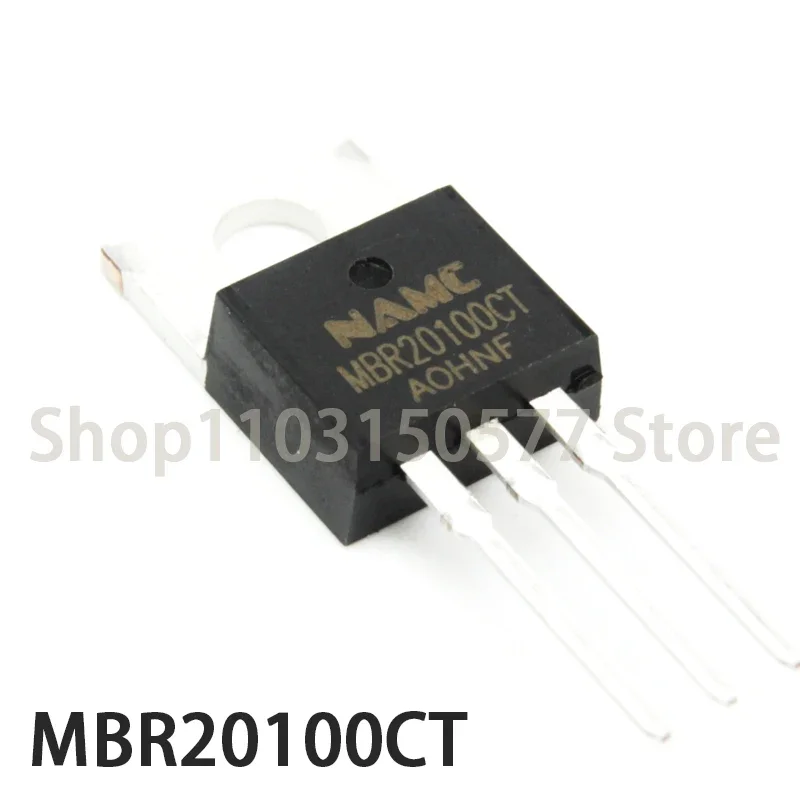 1piece MBR20100CT B20100G TO-220 20A100V