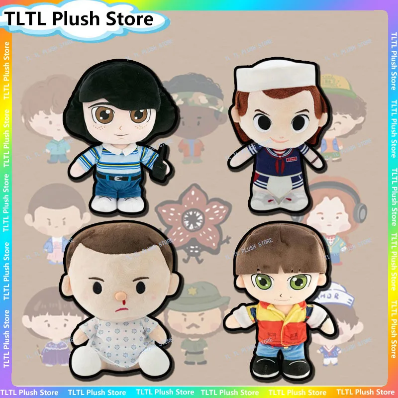 

Cartoon Stranger TV Plush Toys Series Cute Anime Mike Robin Eleven Will Soft Stuffed Animals Collectible Doll Fans Birthday Gift