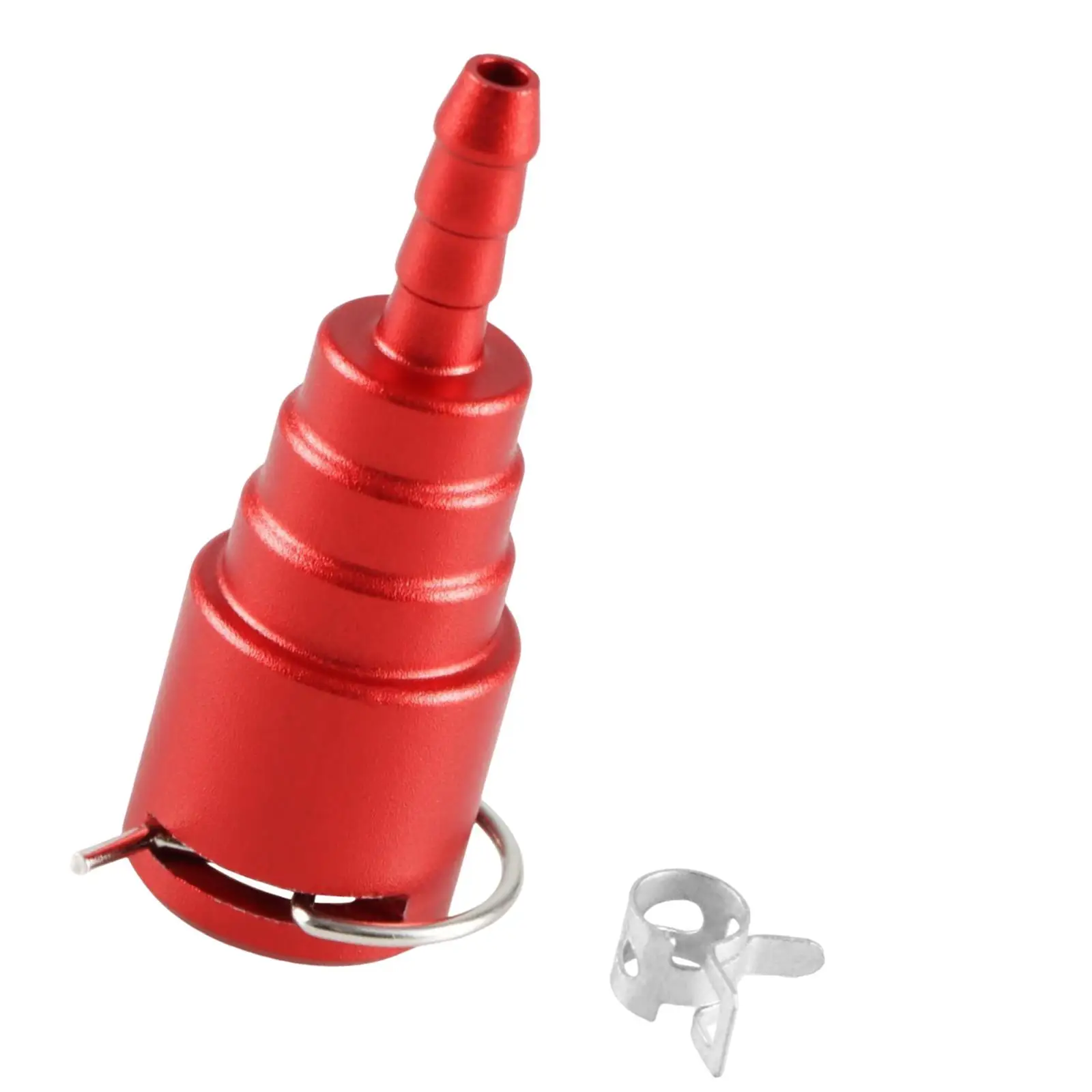 HC3Z-9A564-a Connettore linea di ritorno in metallo rosso compatibile per sostituzione Powerstroke da 6,7 litri robusto