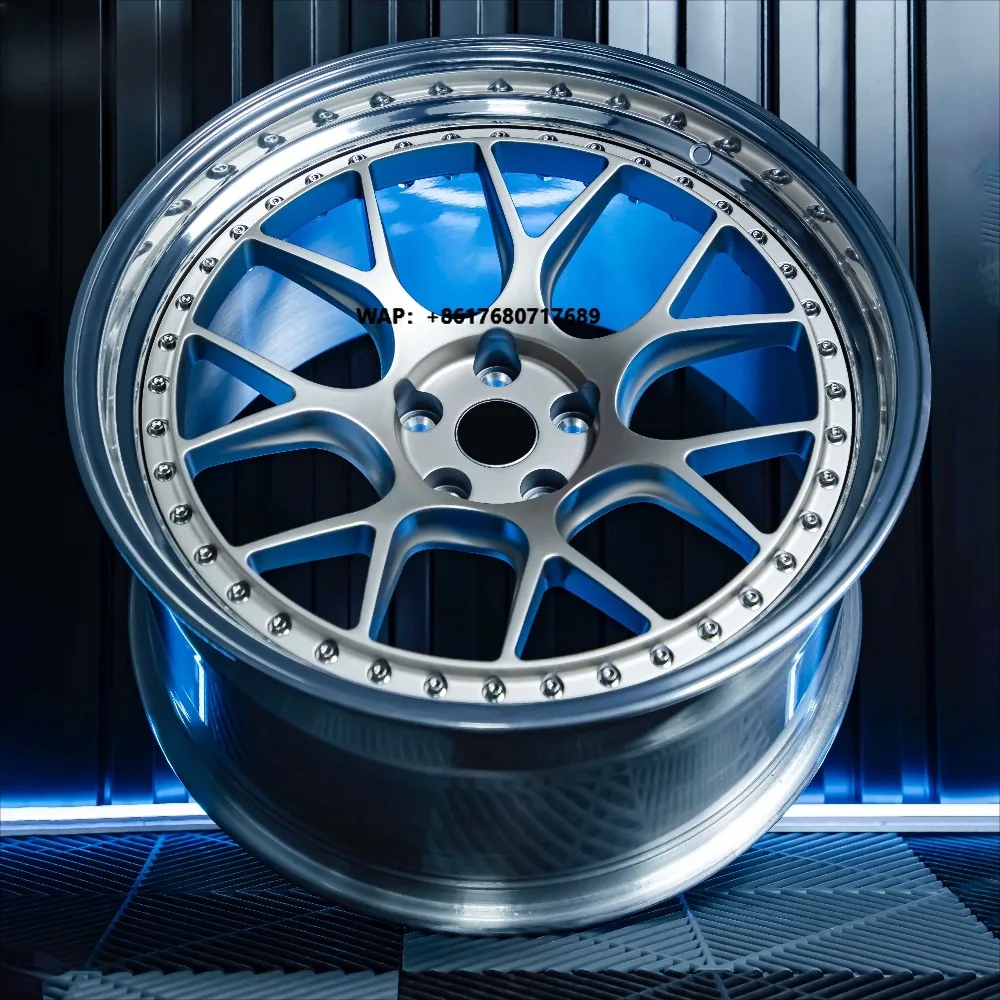 

Custom 2 Piece Deep Dish 7J -12J Forged Wheels 18-24 Inch 18x10 5x114.3 5x120 5x112 PCD Alloy Car Rims M4 M3 Series