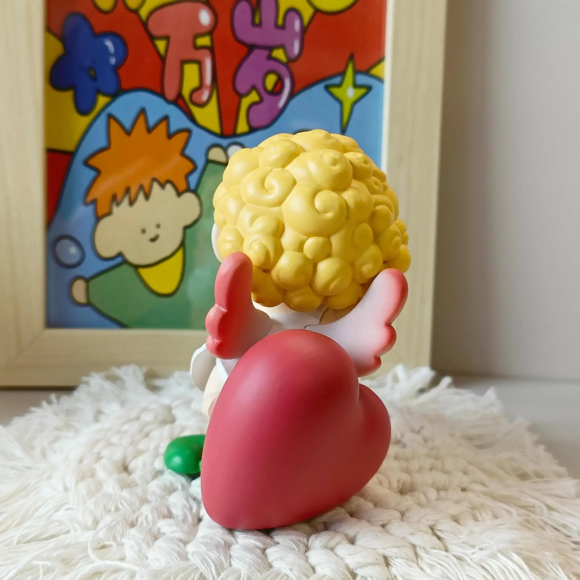 Anime Cupido Crayon Shin-chan kawaii postura in piedi Action Figure Modello in PVC Giocattoli ornamento per auto Decorazioni da scrivania Regalo da collezione in scatola