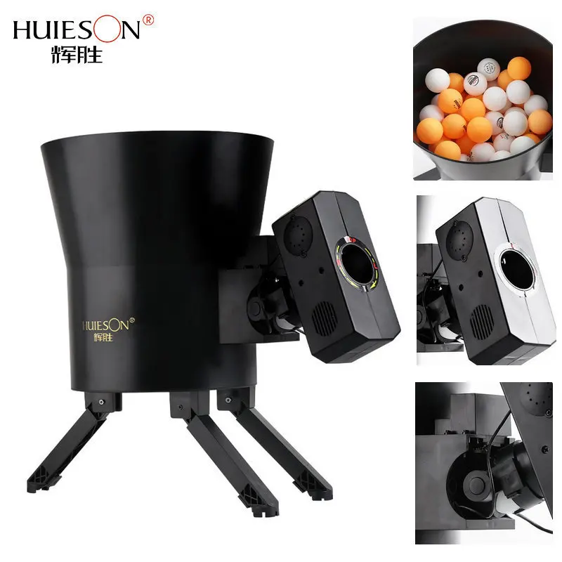 

Wireless Remote Control Automatic Table Tennis Robot Multipoint Spinning Ball Training Ping Pong Ball Launcher Machine