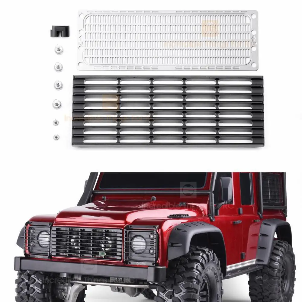 

Grc Metal Air Intake Grille Front Water Tank Cooling Net for Trax/as TRX-4 TRX4 Defender 1/10 RC Crawler Car Upgrade Parts