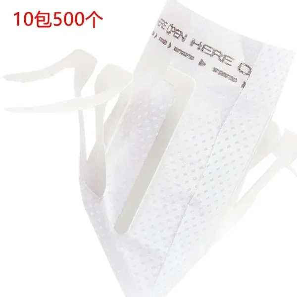 

New 500 Pcs Drip Coffee Filter Bag Portable Hanging Ear Style Coffee Filters Paper Home Office Travel Brew Coffee and Tea