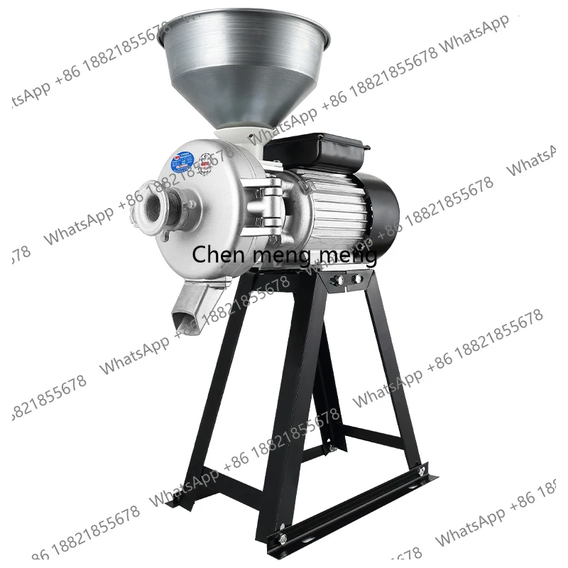 

Коммерческая кукурузная мельница, бытовая мельница для зерна, мельница для сухой и влажной целлюлозы, машина двойного назначения