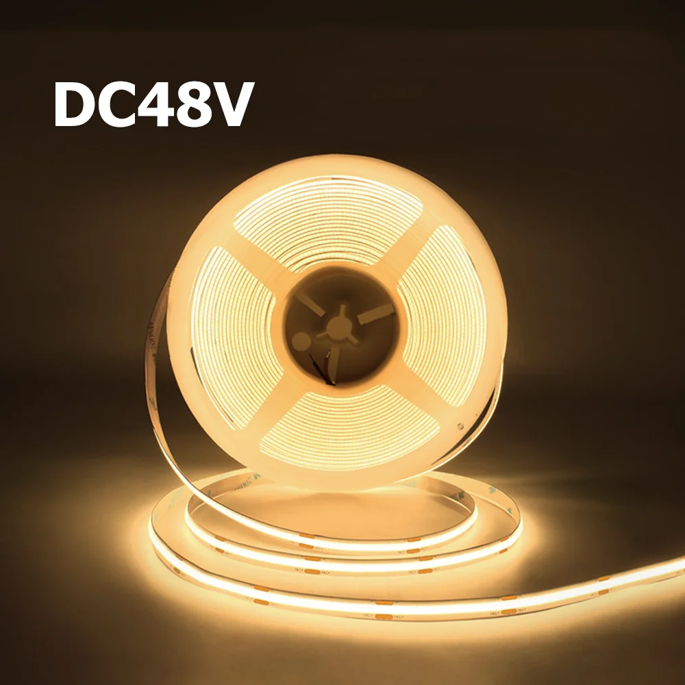 48v-cob-ledストリップ-8mm-480led-高輝度-電圧降下なし-ledリボン-プロジェクトビル照明ストリップ-3000k-4000k-6000k-10m-20m