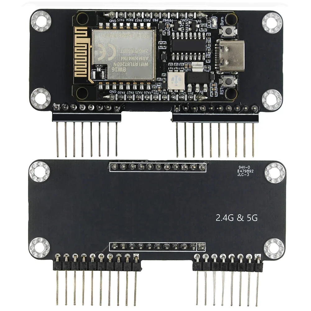 

Dual-Band 2.4 5GHz BW16 WiFi Module IoT Prototyping 802.11 A b g n Dual-band 2.4GHz 5GHz Real-time 5G Channel Scanning