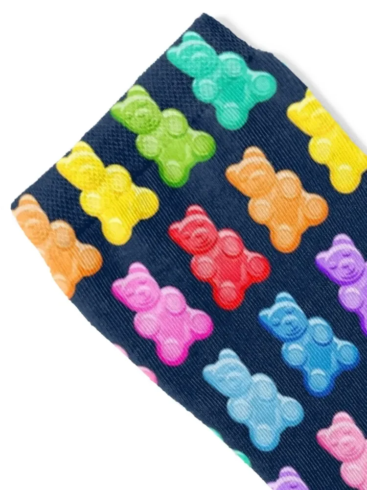 الدببة الصمغية على الجوارب البحرية جوارب متحركة للأطفال الجري مجنون السيدات الجوارب الرجالية