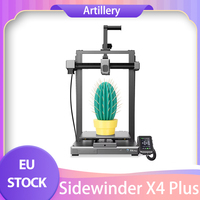 Artillery Sidewinder X4 Plus 3D Printer, 500mm/s Print Speed, 300℃ High-temp Printing, XY-Metal Linear Guide Rail 300*300*400mm