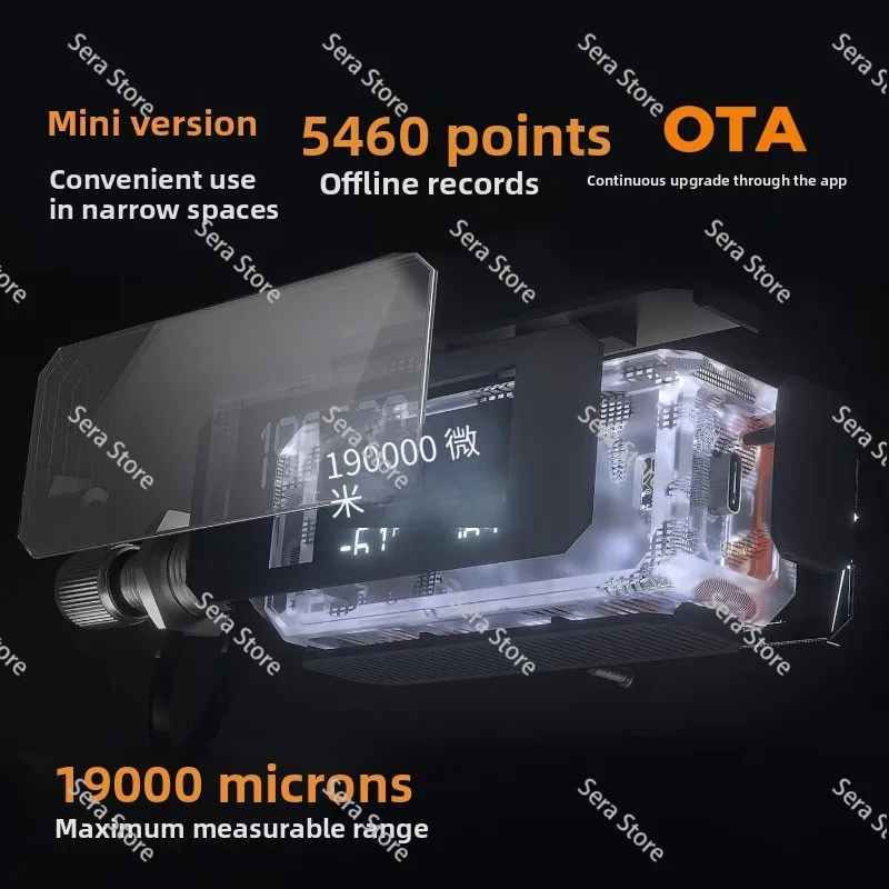 Suitable for VGW-mini vacuum gauge, accurate measurement of vacuum value for refrigeration maintenance