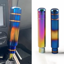 NEW Aluminum Burnt Blue Universal Gear Shift Knob Shifter Lever Head 9CM 13CM 18CM