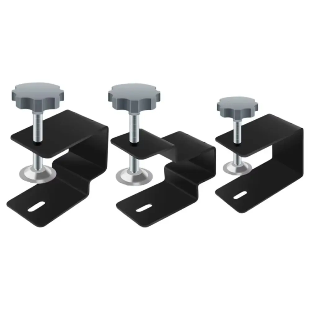 G-shaped Cabinet Installation Clamp Portable Antirust Drawer Panel Mounting Clip Cast Iron Heavy Duty Drawer Fixing Clip DIY