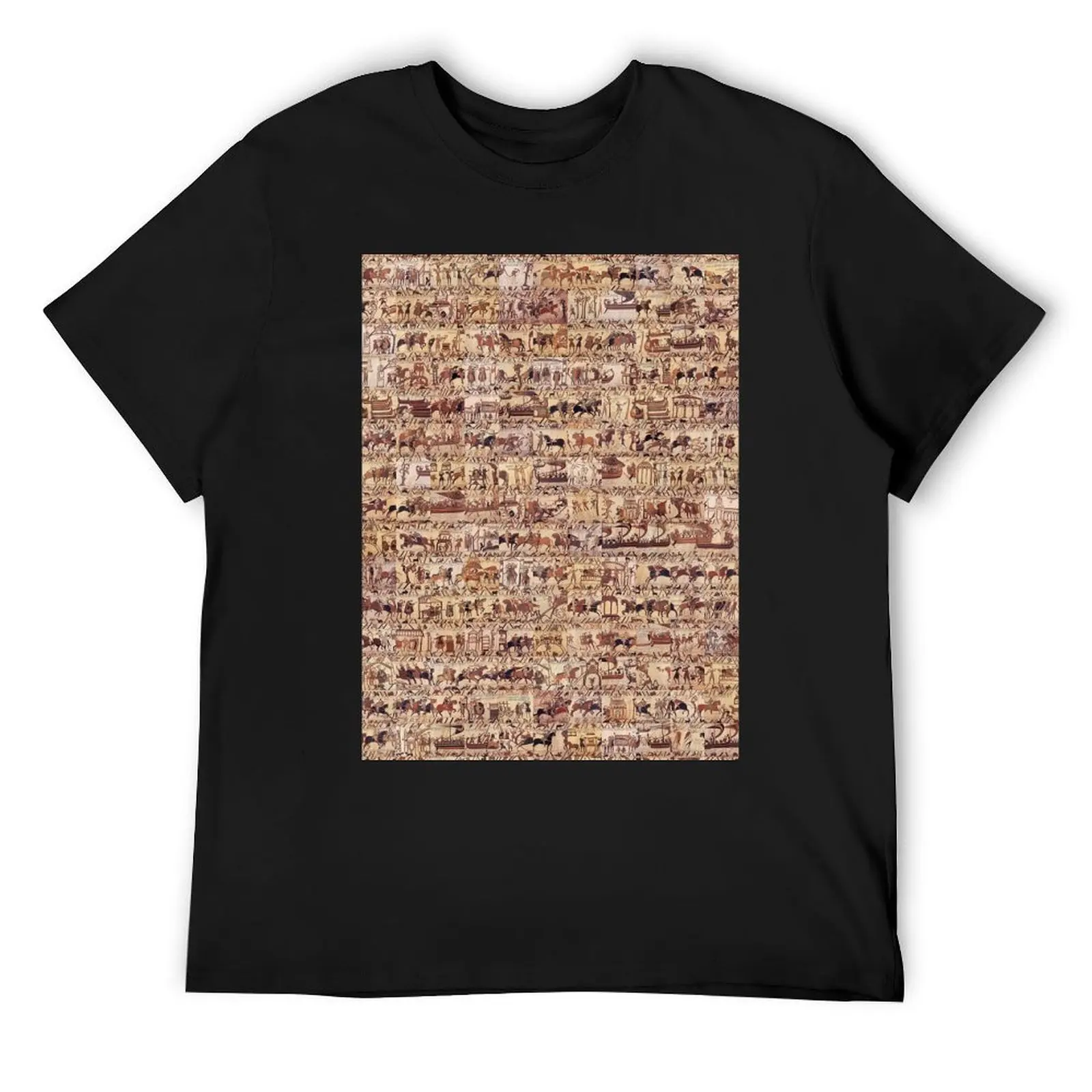 Bayeux Tapestry T-Shirt sweat new edition anime t shirts hippie clothes mens graphic t-shirts anime