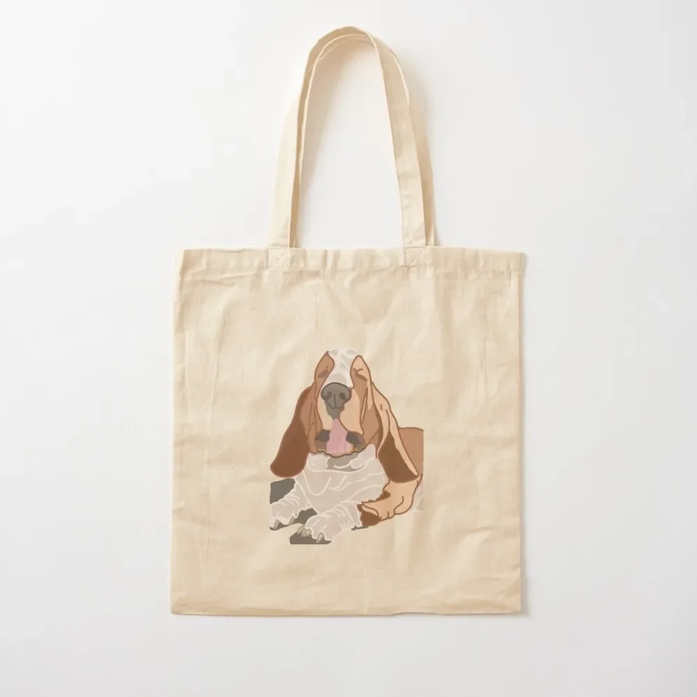 

Basset Hound Tote Bag eco pack Women's shopper custom tote bag Tote Bag