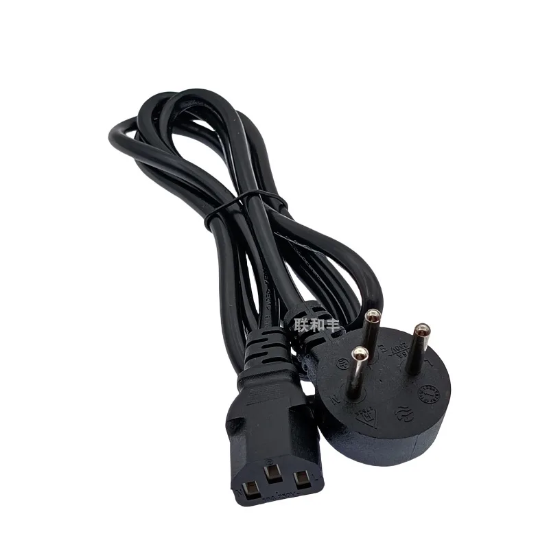 Israel SI-32 3 Pin Plug To IEC C13 Female PDU UPS Power Cables ISRAEL Power Supply Cord for PC Computer Monitor Printer TV 1.5M