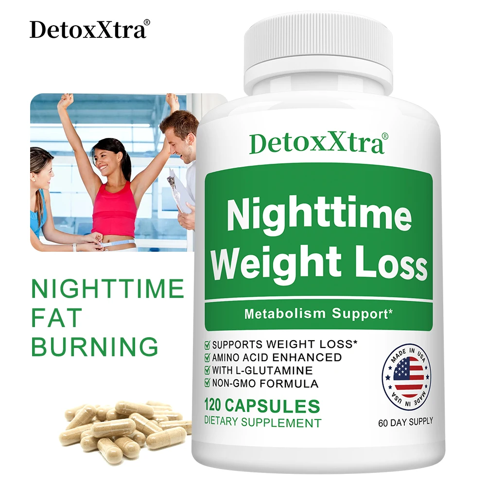 Night Time Fat Burner Supplement -  Promotes Metabolism, Controls Appetite, and Relaxes The Mind and Body