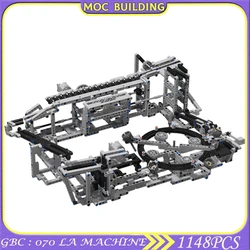 Moc Building Block GBC : 070 LA MACHINE Module Bricks Device Sports DIY Assembly Model Collection Gifts Toys