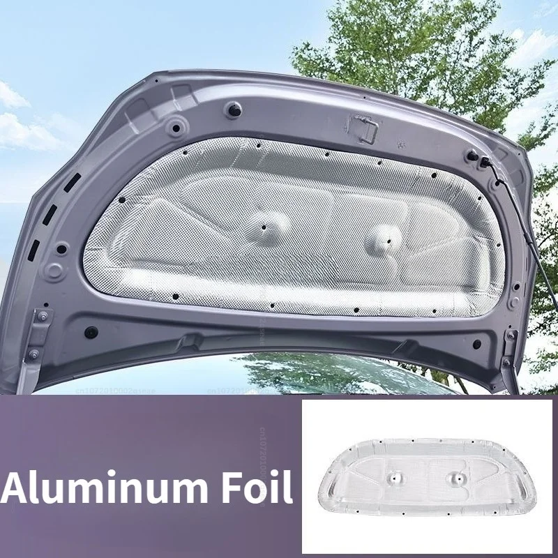 Für den neuen MG4 EV Urban 2026 2027 Motorhaube Motorraum-Isolierung Thermische Isolierung Baumwoll-Schalldämmung Motorhitzeschutz-Zubehör – Detail 6