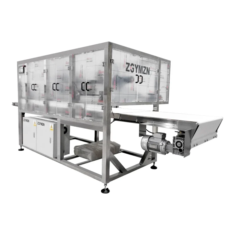 【Hot】Automatic Ultrasonic frozen dough Cutting hine Bread Cutter for Snacks Restaurants Food Shops