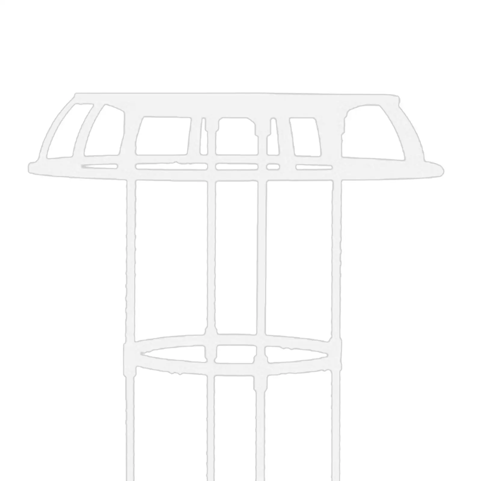 تعريشة الحديقة قفص الطماطم، تعريشة دعم النباتات، تعريشة نباتية معدنية لتسلق النباتات