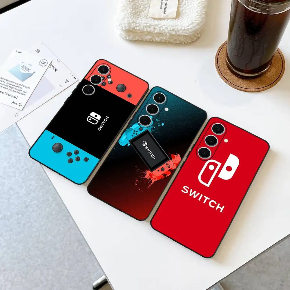 Hot Game S-SwitchS Phone Case For Samsung S 24 Fe 25 Ultra Plus 20 Lite 21 30 22 23 24 22 Ultra 5G Fundas