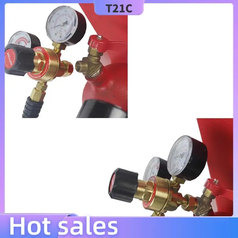 

T21C Oxygen Acetylene Regulator Set, Welding Regulators Oxygen &Acetylene Gauges, Oxygen & Acetylene Regulator Combo