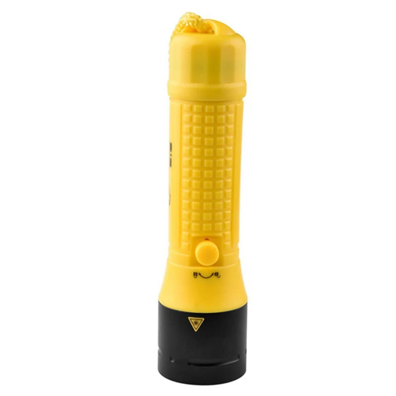 Torcia subacquea 1000LM LED focalizzata a lunga durata impermeabile per immersioni notturne Pesca IPX8 Luce subacquea, luce gialla