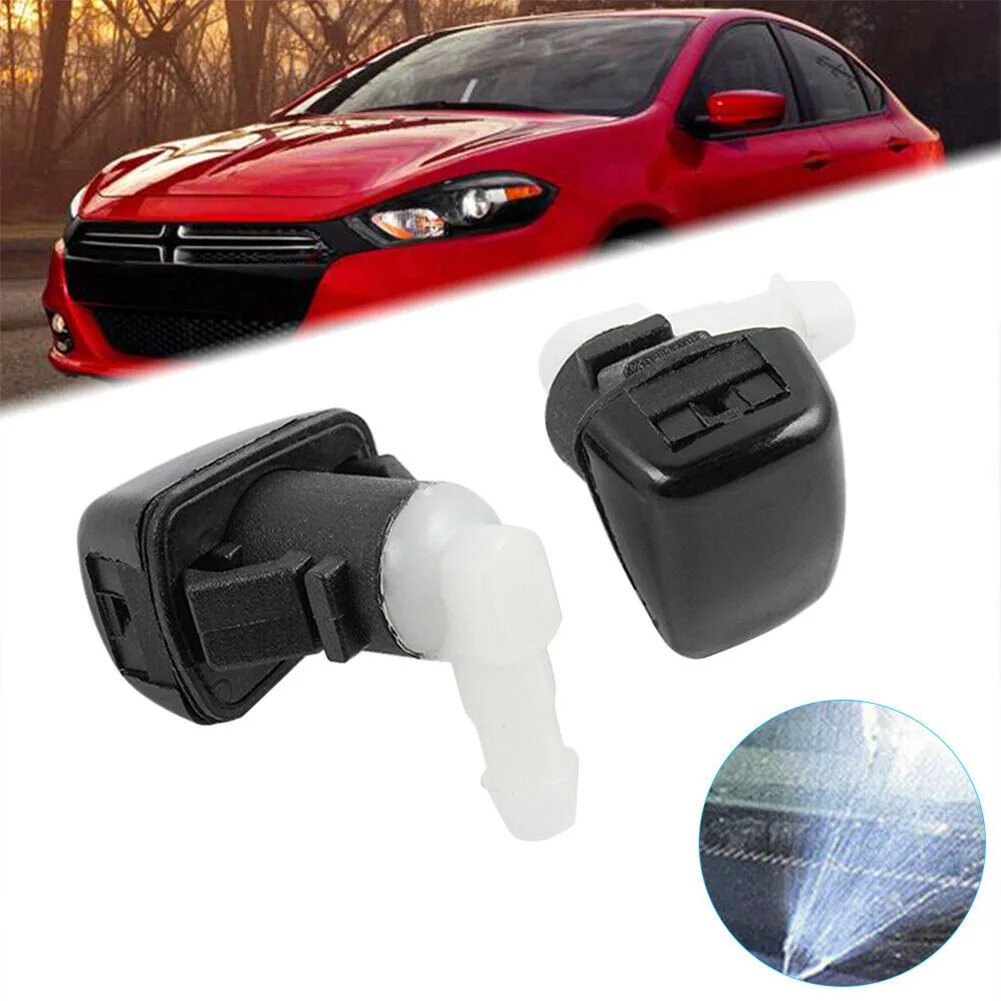 

2 Pcs Washer Nozzles Household Right Washer Windshield For 2013 2014 2015 High Quality Left Nozzle Replacement