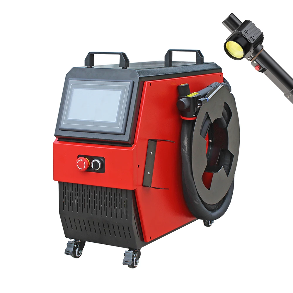 

UTCLPA500 Portable Cleaning Laser Machine 500w Fiber Laser Wood Cleaning Machine rust Removal 300w Pulsed Laser Cleaning Machine