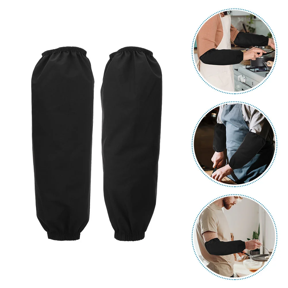 2 Pcs Waterproof Sleeve Oilproof Arm Oversleeves Oil-proof Long Anti-greasy Tarpaulin Home