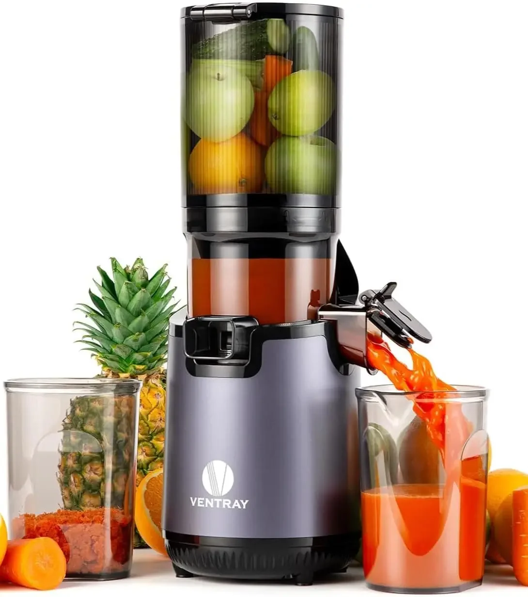 Slow Masticating Juicer, Cold Press Juicer Machines with 5.3