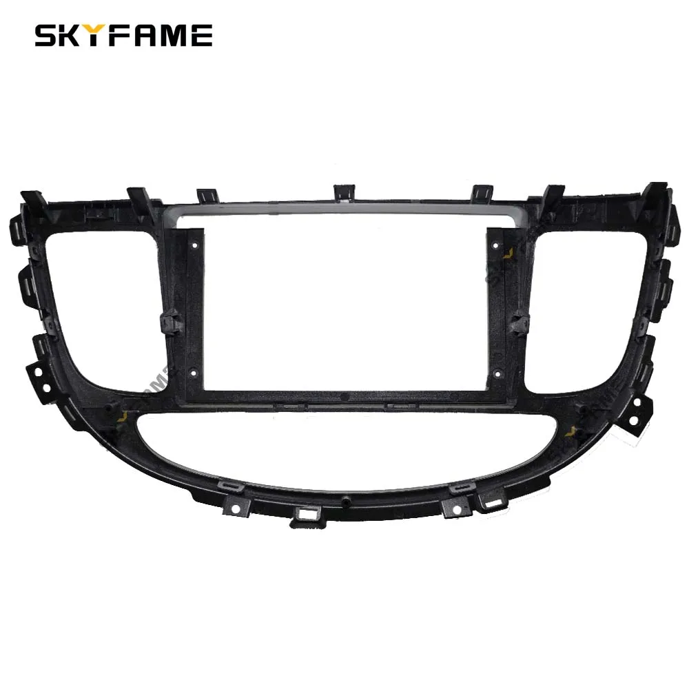 SKYFAME Car Frame Fasica Adapter For Hyundai Rohens Genesis Coupe Android Radio Dash Panel