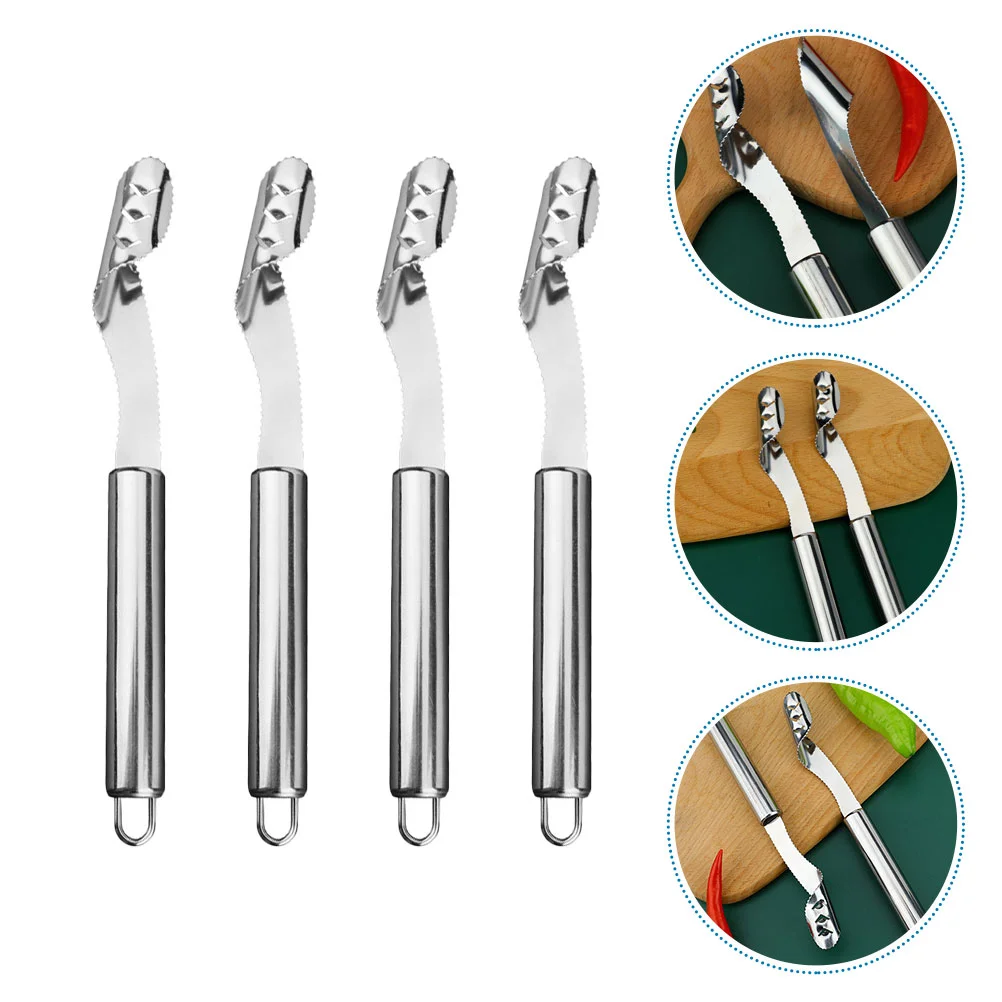 Pepper Core Removing Tools Removed Device Jalapeno Peppers Corer Cake Deseeder Jalapenos