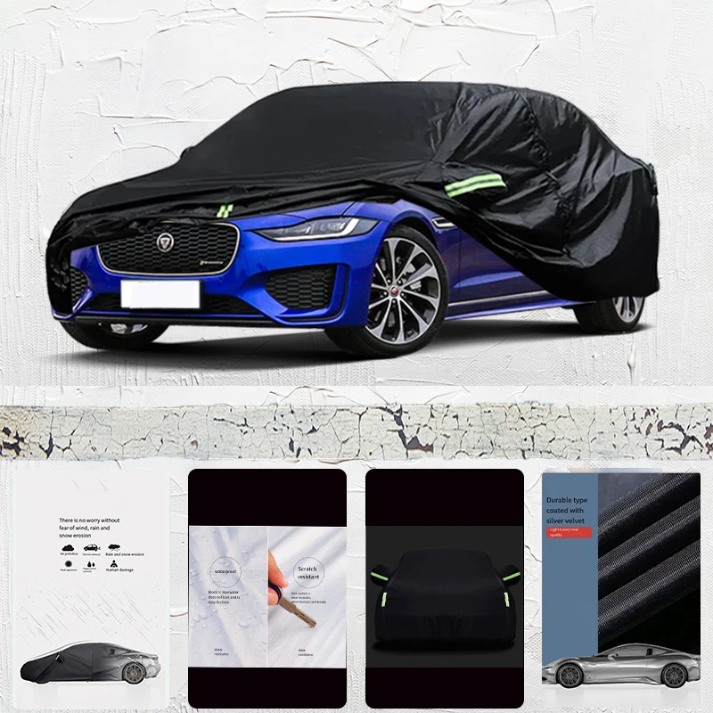 

Car Cover Customized For Jaguar XEL Outdoor Sun Shade Anti-UV Rain Fog Resistant Cover Dust Proof car outdoor full coverage