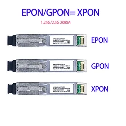 Gpon/Epon/Xpon Sfp Onu Stick Met Mac Sc Connector Ddm Pon 1.25G/2.5G 1310nm/1490nm Module