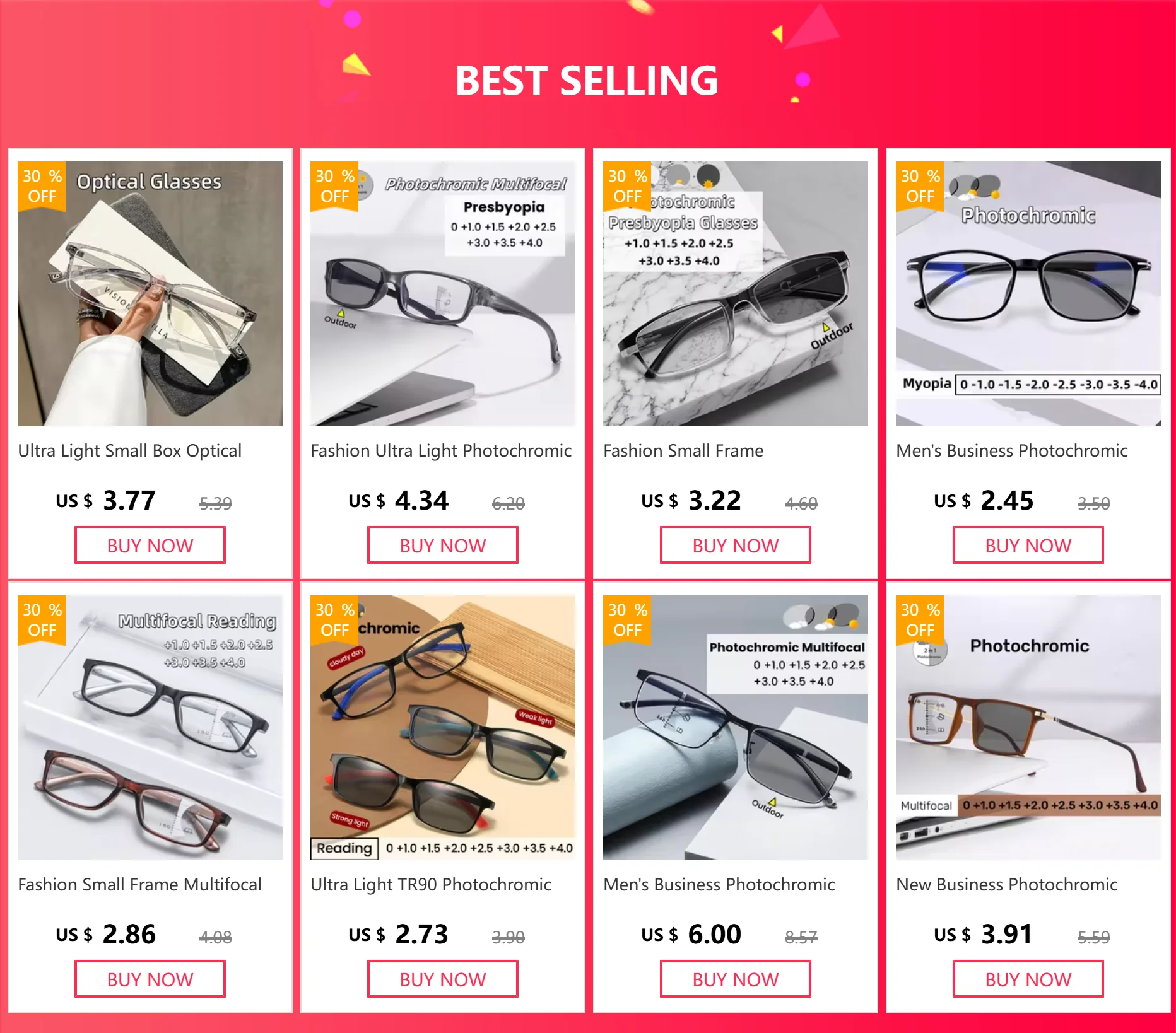 Neue Trend Outdoor UV Lesen Sonnenbrille Unisex Frauen Männer Presbyopie Brillen Fertig Optische Verordnung Weit Sicht Brillen – Detail 1