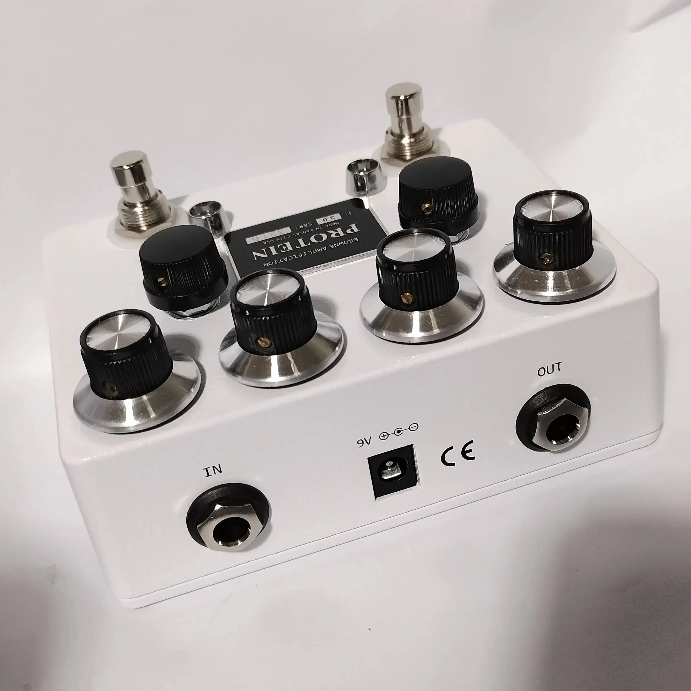 ZVEX BR0WNE-Pedal de distorsión Overdrive para guitarra eléctrica, clon Original, construido a mano por Xiao