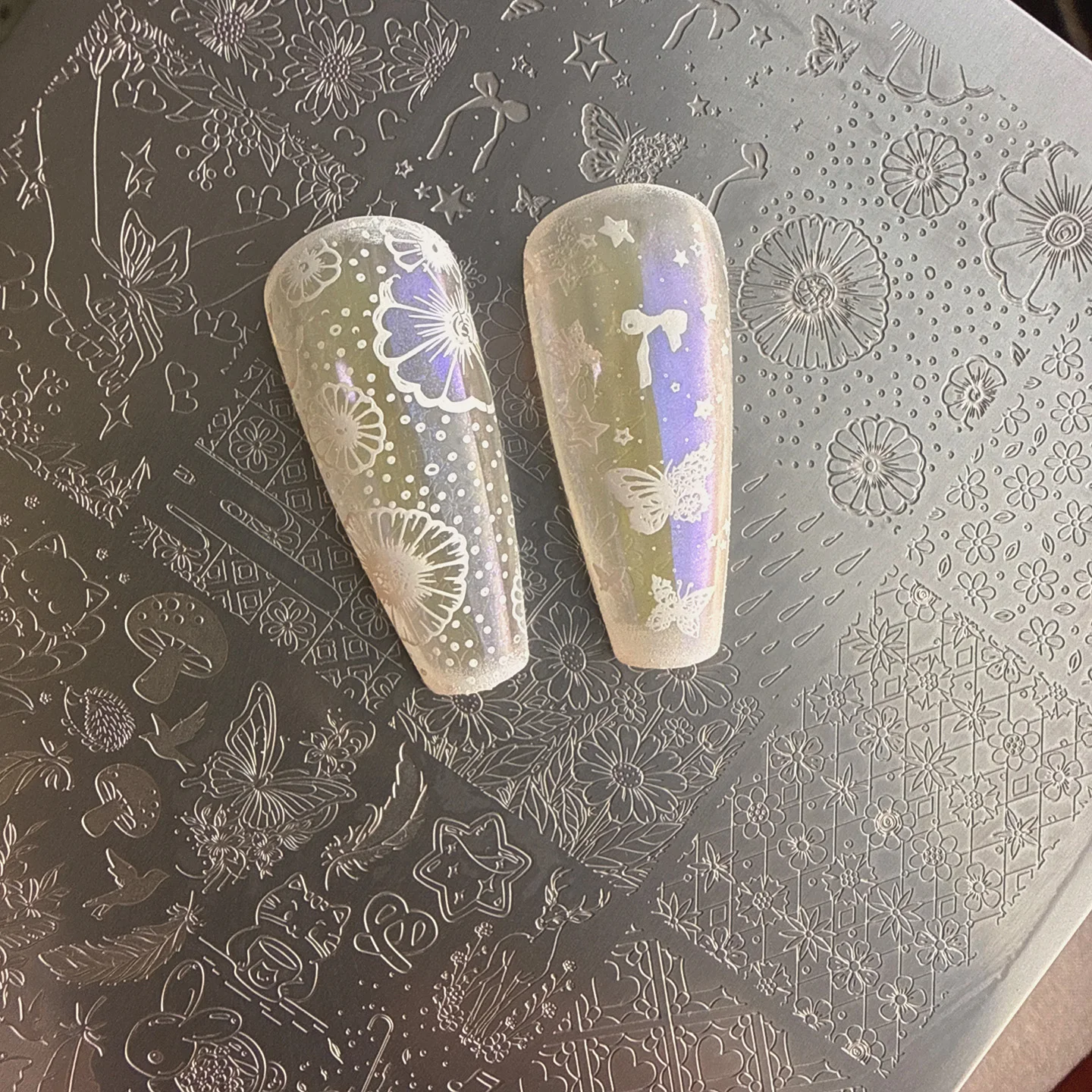 XMQ NAIL ART STAMPING PLATES FLOWERS TEMPLATES STRAWBERRY IMAGEPLATE